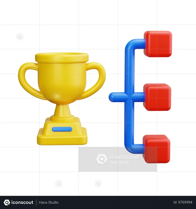 Tabla de clasificación  3D Icon