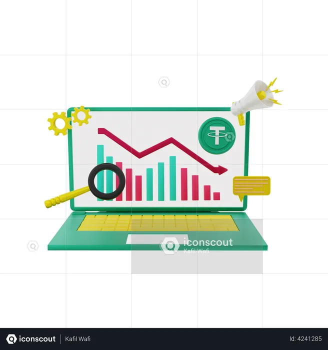 Tabla de perdida de atadura  3D Illustration