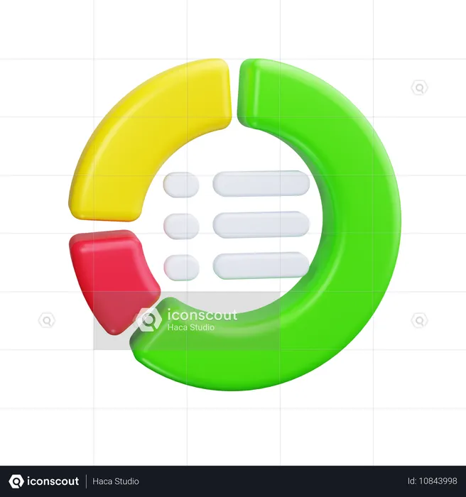 Gráfico de negócios  3D Icon