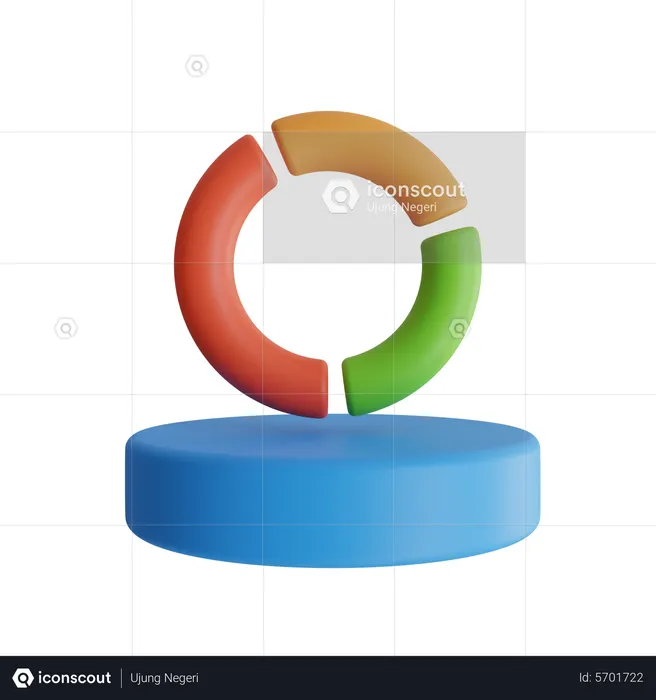 Infografía gráfica  3D Icon