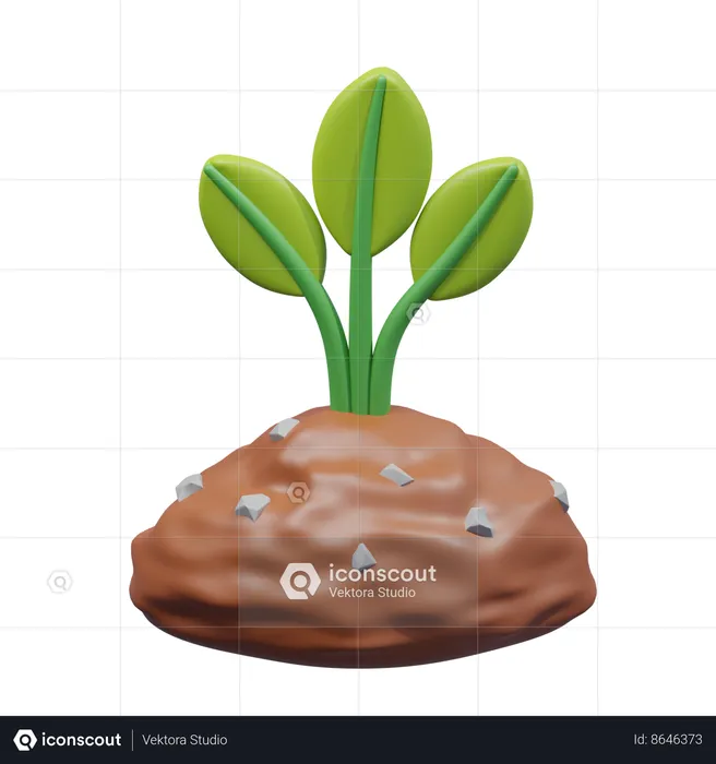 Agricultor  3D Icon