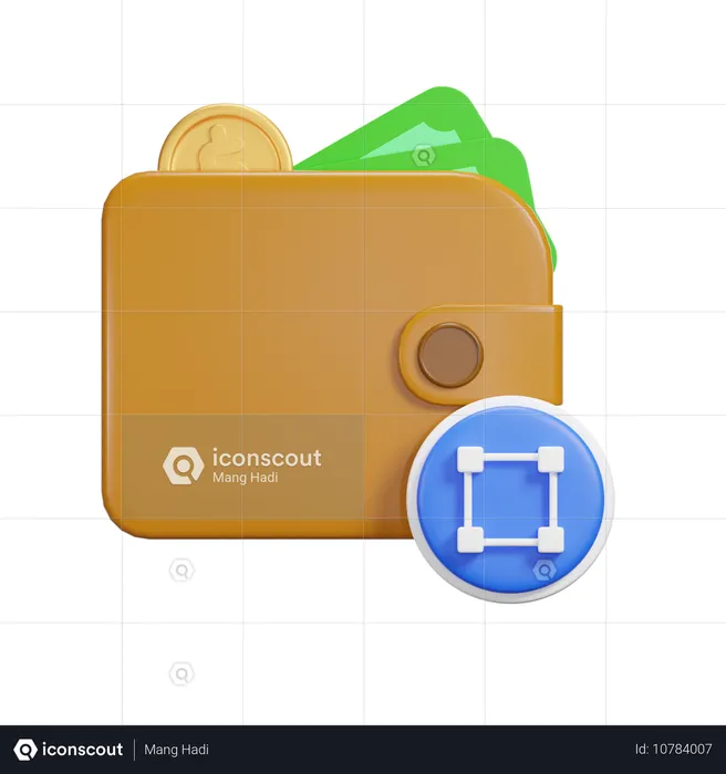 Graph Payment  3D Icon