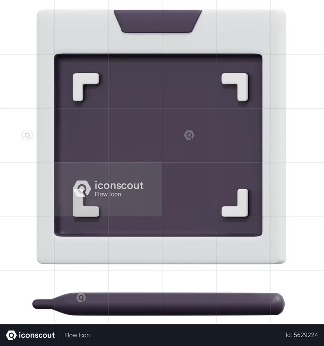 Graphic Tablet  3D Icon
