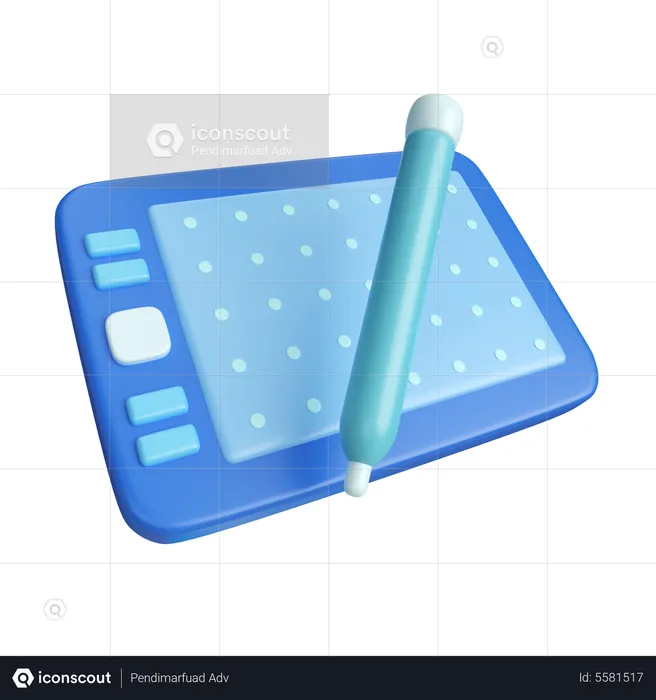 Graphic Tablet  3D Icon