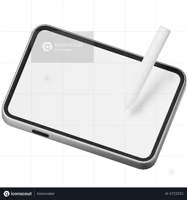 Graphic Tablet  3D Icon