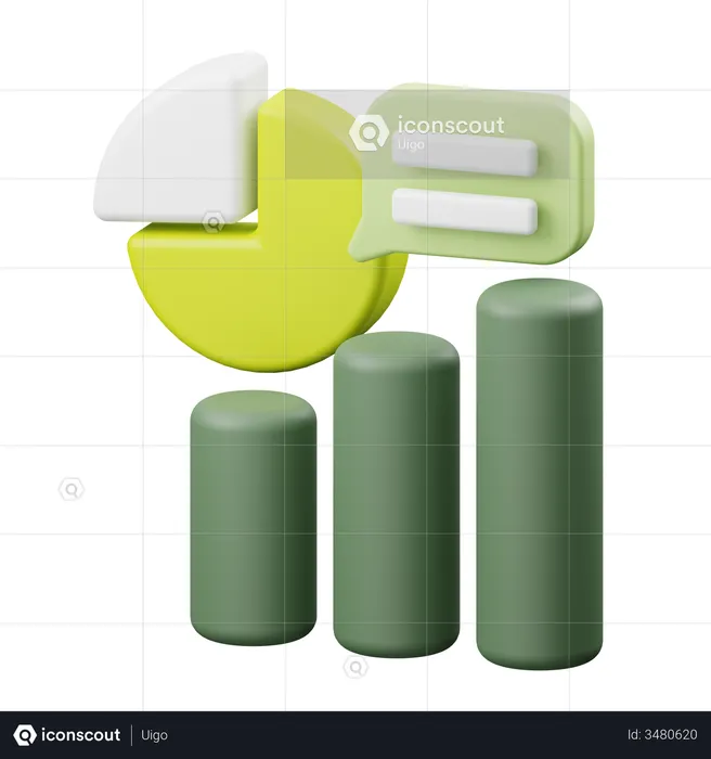 Tableau d'analyse  3D Illustration