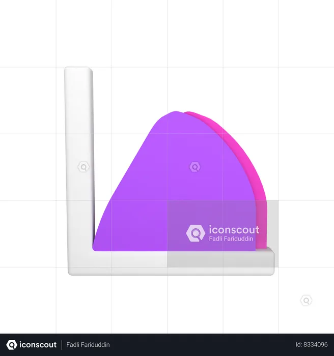 Diagramme de vagues  3D Icon