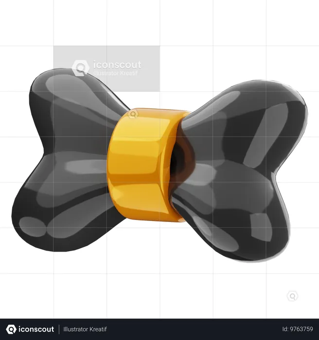 Gravata borboleta  3D Icon