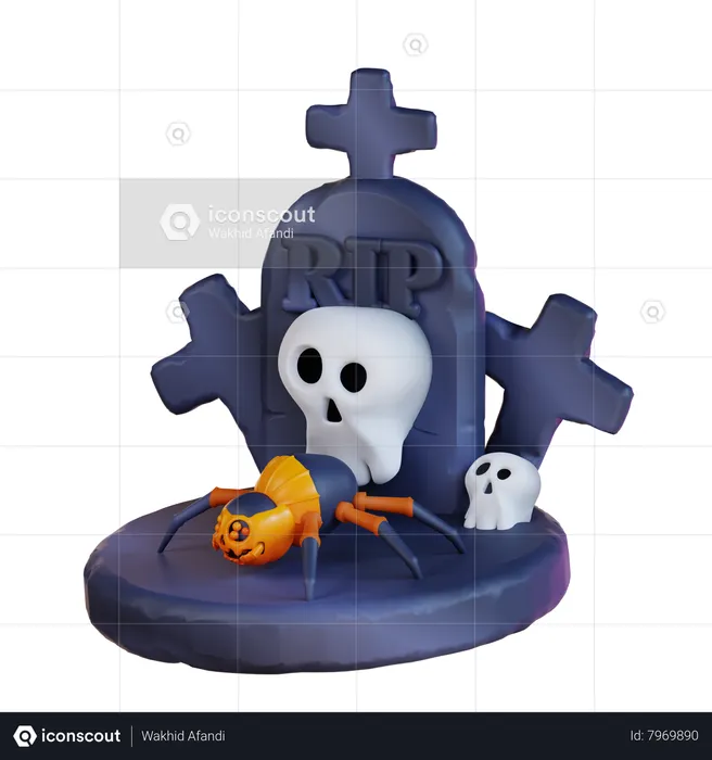 Grave  3D Icon