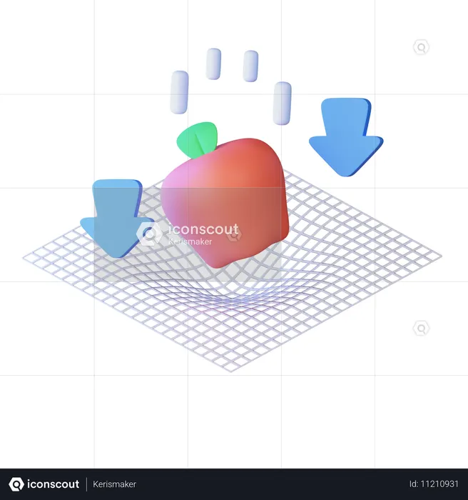 Gravidade  3D Icon