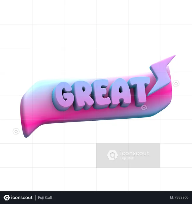 Great  3D Icon