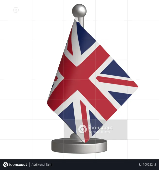 イギリス  3D Icon