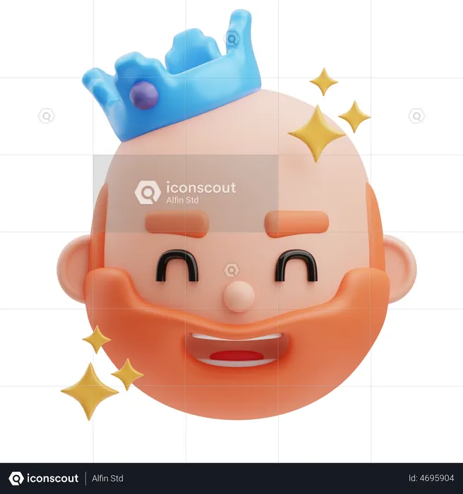 Great Father  3D Illustration