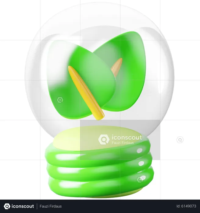 Green Energy  3D Icon