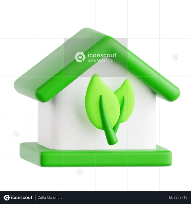 Green living  3D Icon