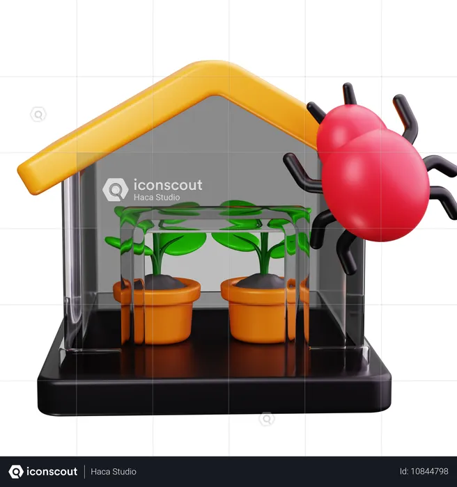 Greenhouse  3D Icon