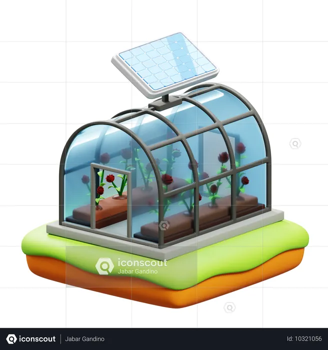 Greenhouse  3D Icon