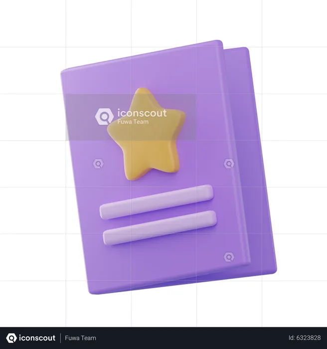 Greeting Card  3D Icon