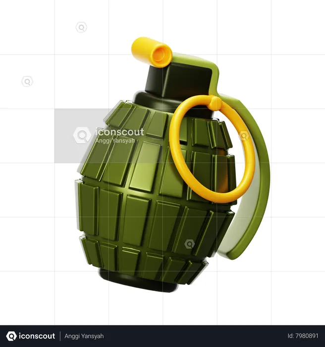 Grenade  3D Icon