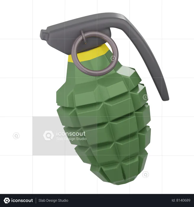 Grenade  3D Icon