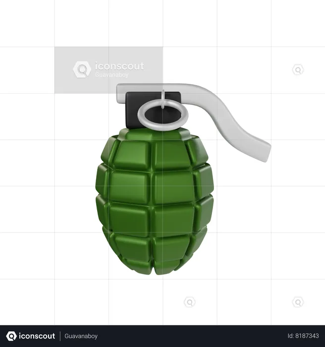 Grenade  3D Icon