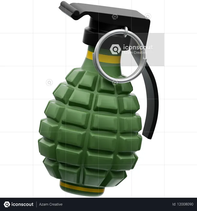 Grenade  3D Icon