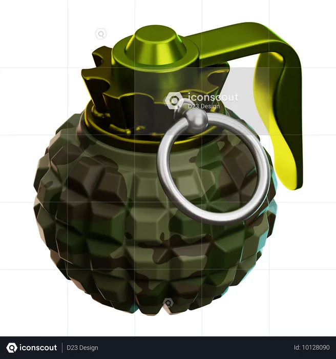 Grenade  3D Icon