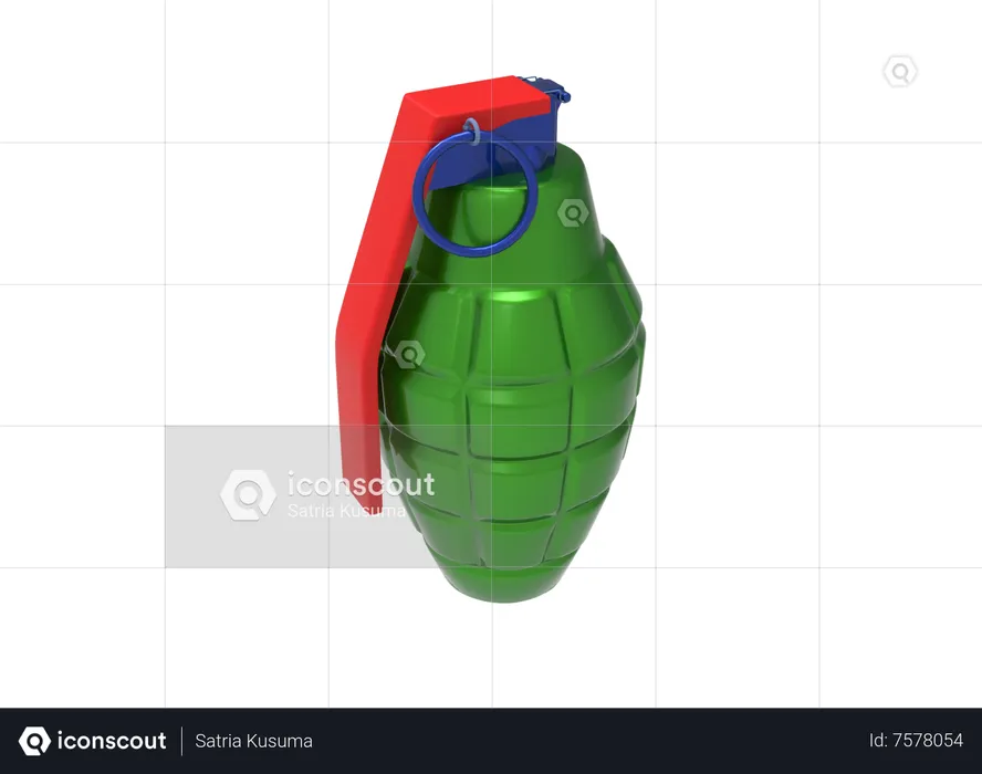 Grenade  3D Icon