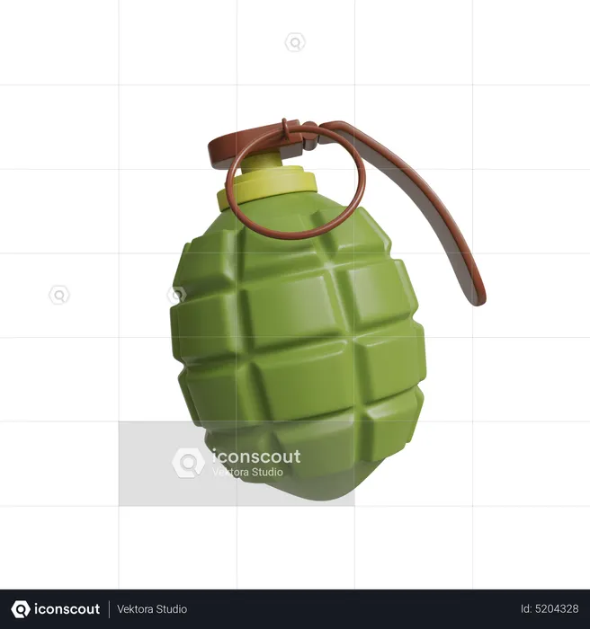 Grenade Bomb  3D Icon