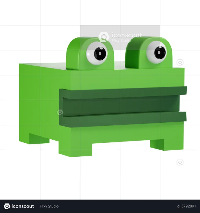 Grenouille  3D Icon