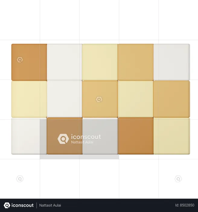 Grid Planning  3D Icon