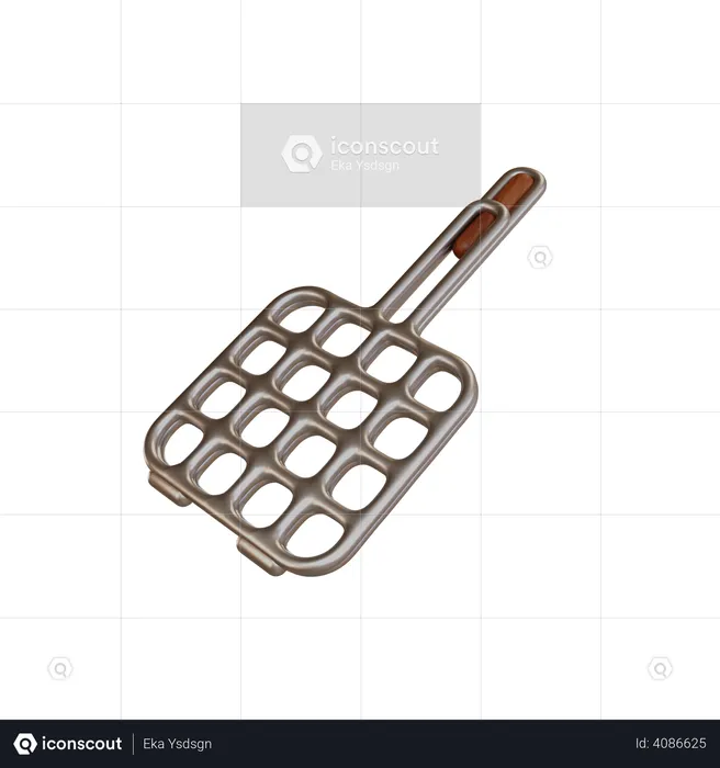 Grill Wire  3D Illustration
