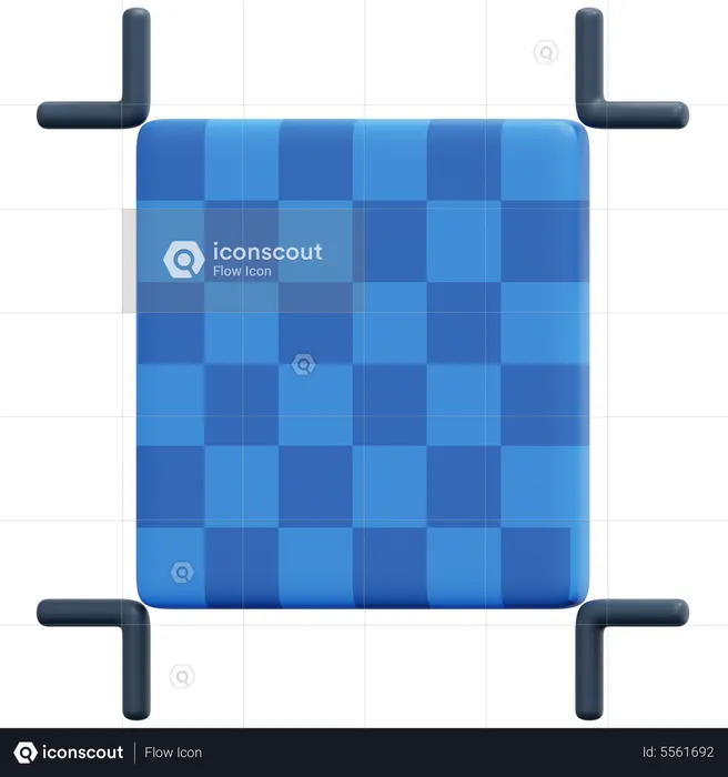 Grille de pixels  3D Icon