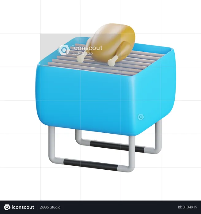 Griller  3D Icon