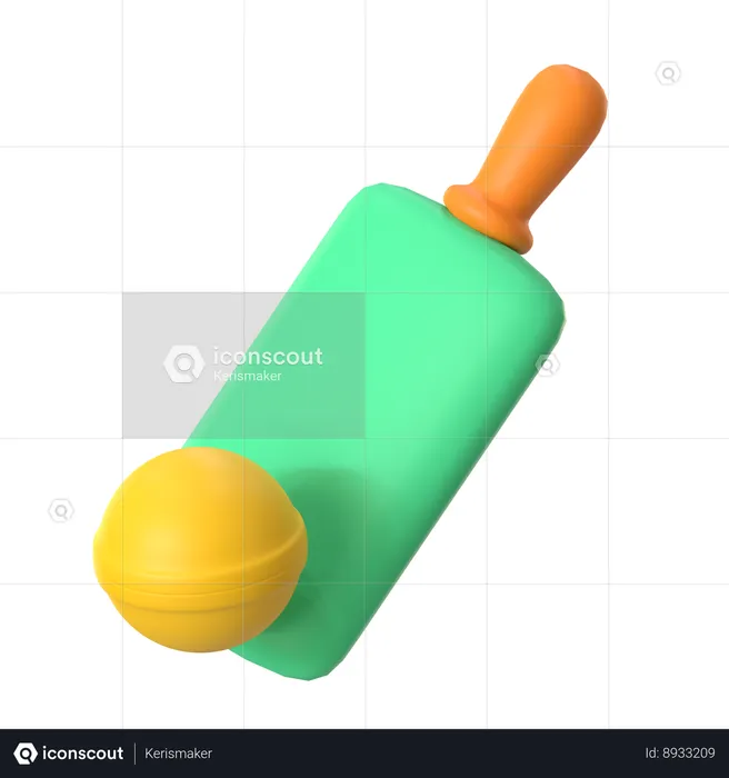 Criquet  3D Icon