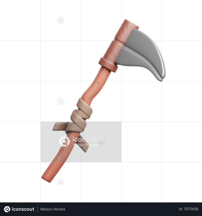 Grim Scythe  3D Icon