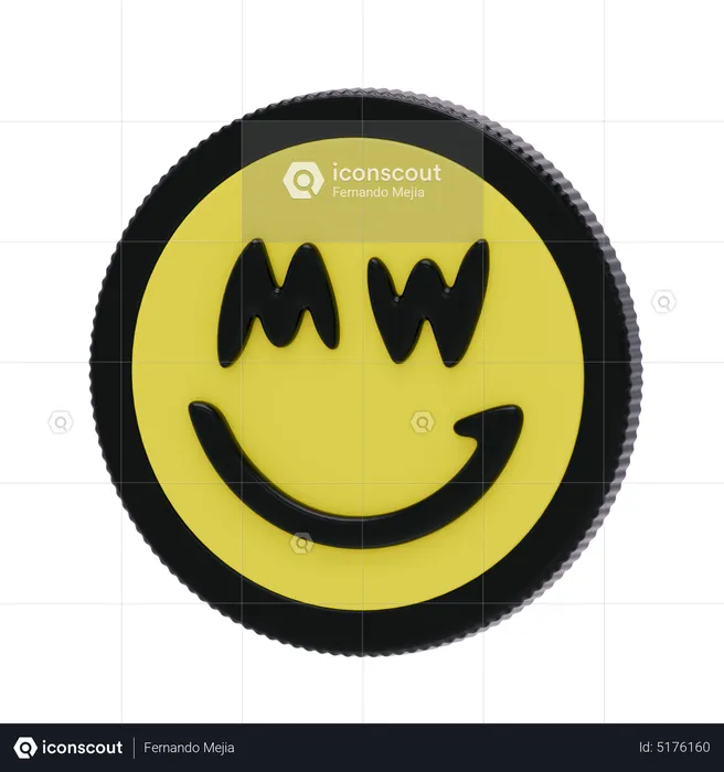 Grin  3D Icon