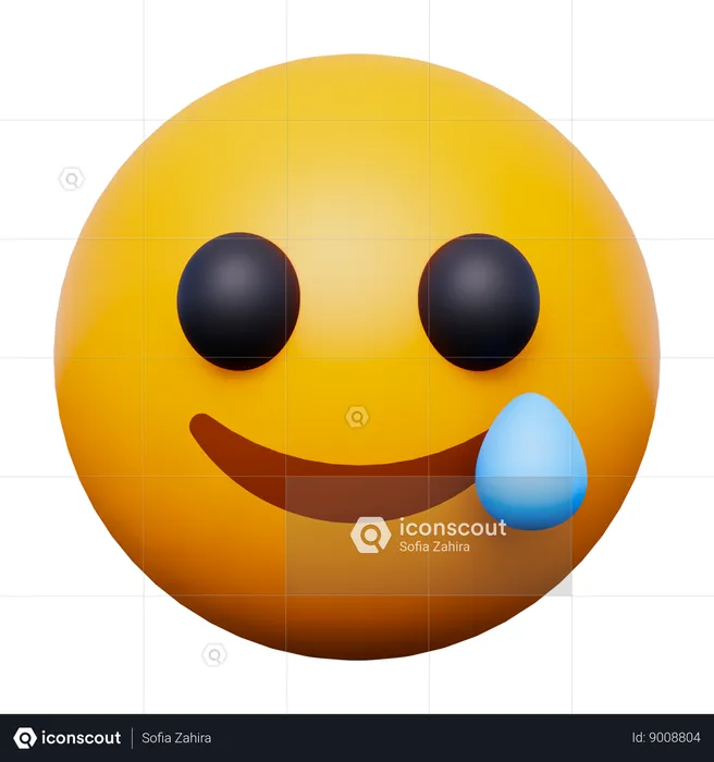 Grinning Emoji Emoji 3D Icon