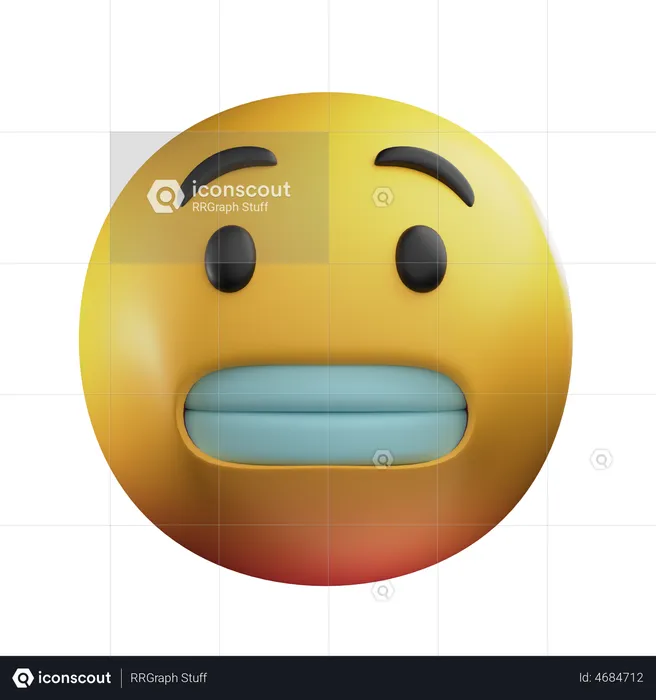 Grinning Face Emoji 3D Emoji