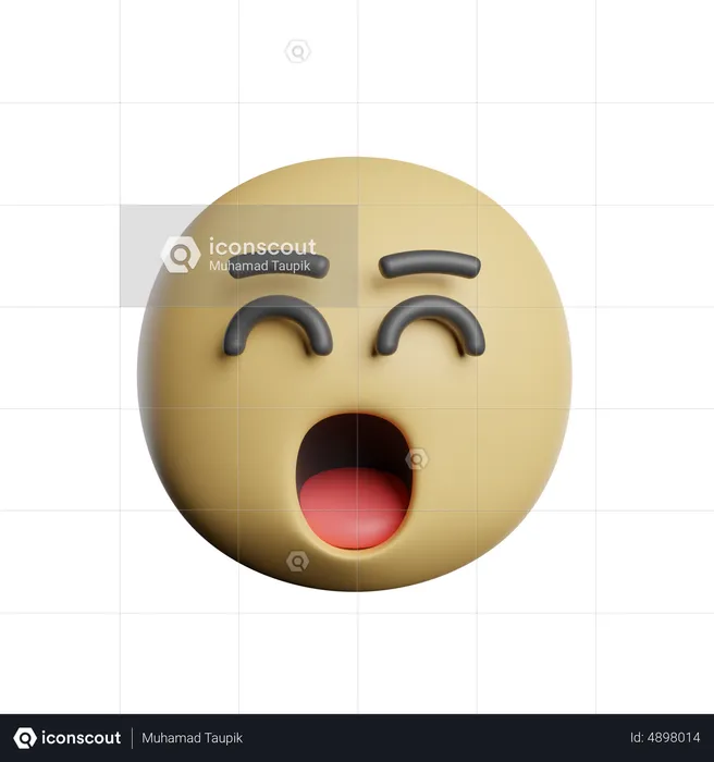 Gritos Emoji 3D Icon