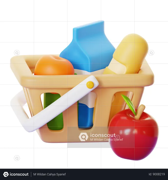 GROCERY  3D Icon