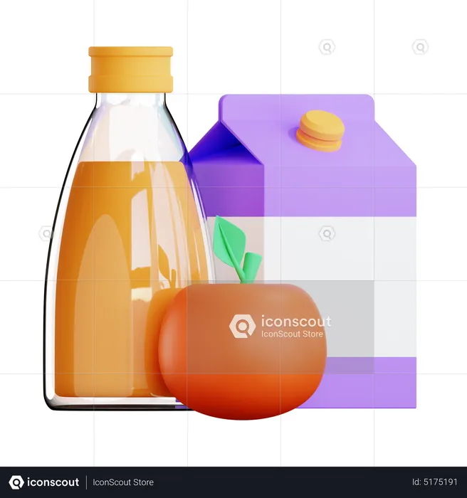 Grocery Shopping  3D Icon