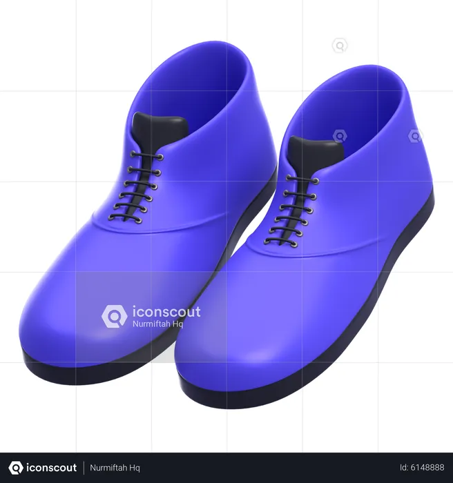 Groom Shoes  3D Icon