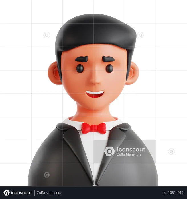 Groomsmen  3D Icon