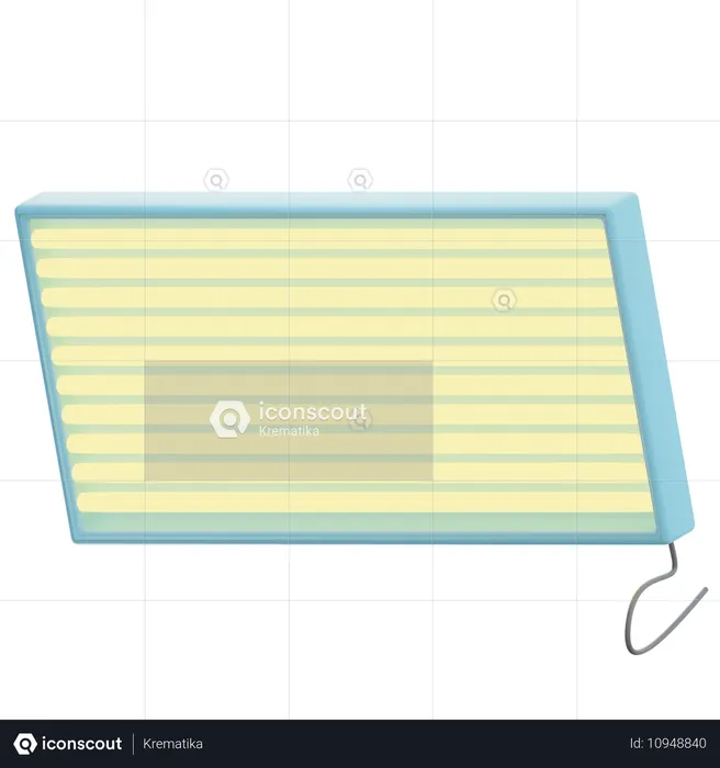 조명을 키우다  3D Icon