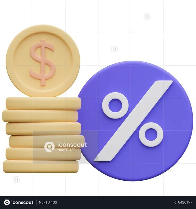 Growth Graph Investing  3D Icon