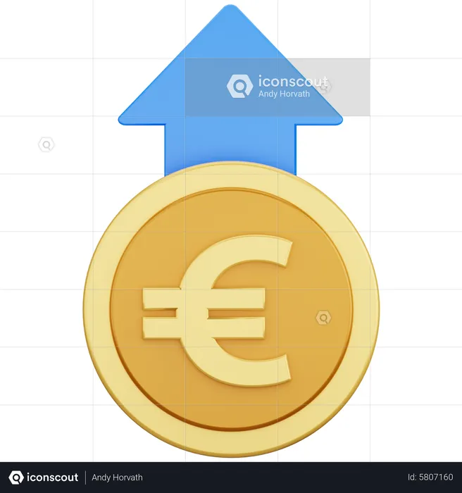 Growth Money  3D Icon