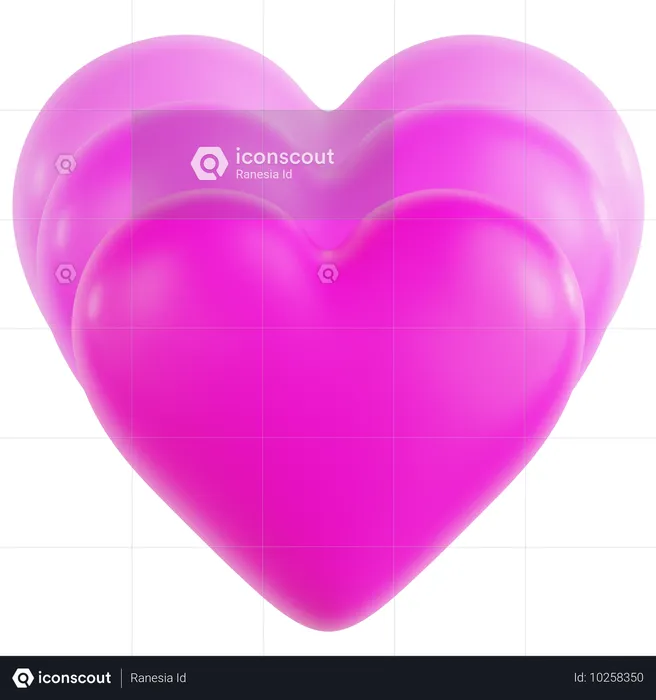 Growth of Love  3D Icon