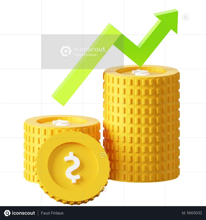 Growth Report  3D Icon