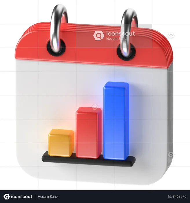 Growth Schedule  3D Icon